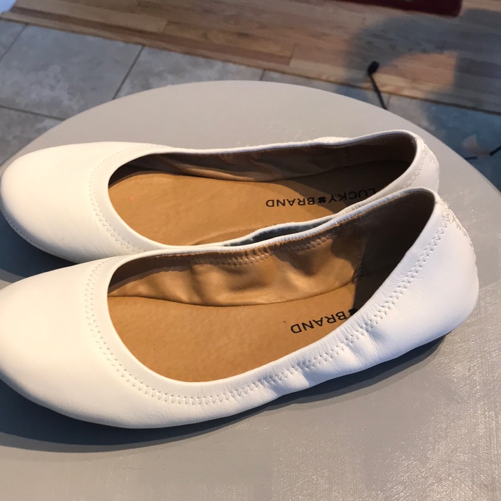 Lucky Brand Leather Flats